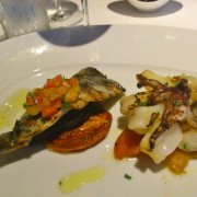 Grilled Sardine & Grilled Squide