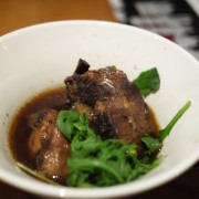 Oxtail Braised in Red Wine Soy