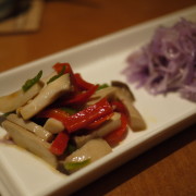 Today's Banchan: King Mushrooms with Bell Peppers