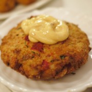 Crab Cake -  Don Carlos Style Spicy Sauce