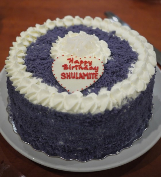 Purple Yam Cake 