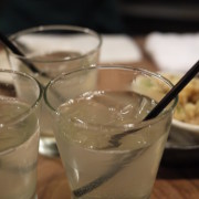 Fresh Lemon Juice + Honey + Soda