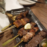 Premium Set: Wagyu Beef, Wagyu Beef Tsukune, Free Range Chicken Momo, Premium Beef Tongue, Unagi