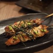 Wasabi Yaki: Chicken Thigh w/ Fresh Wasabi & Seaweed